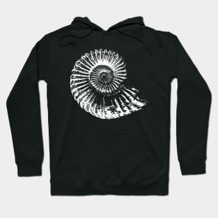 Ammonite face mask - Palaeontologist face mask Hoodie